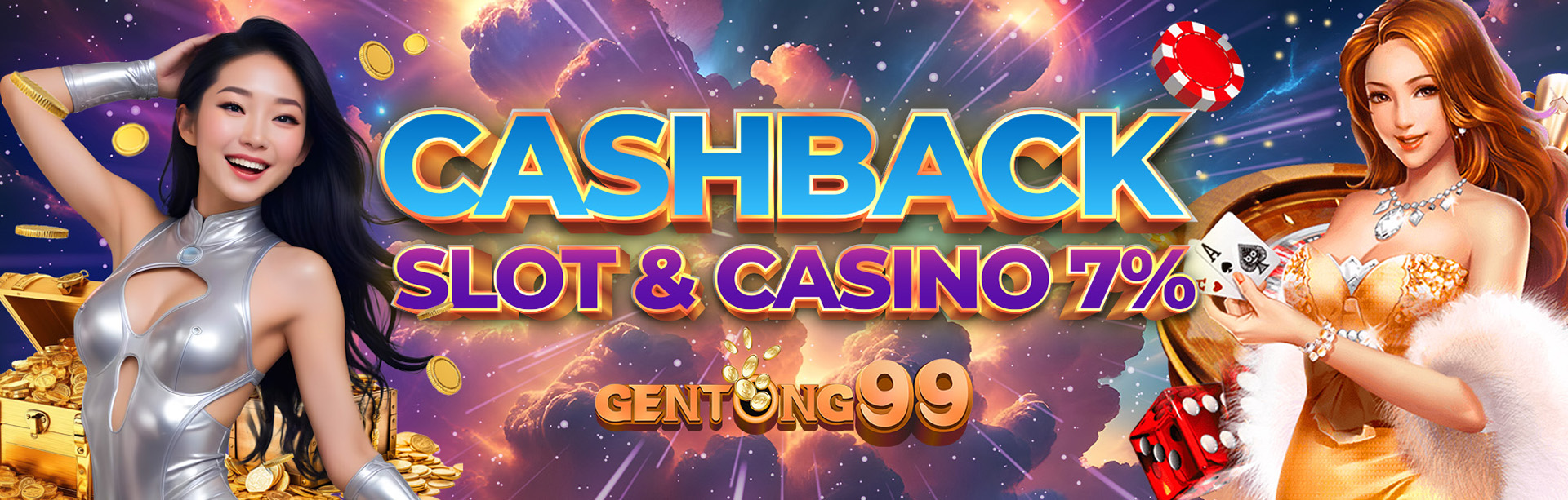 CASHBACK SLOT DAN CASINO 7%