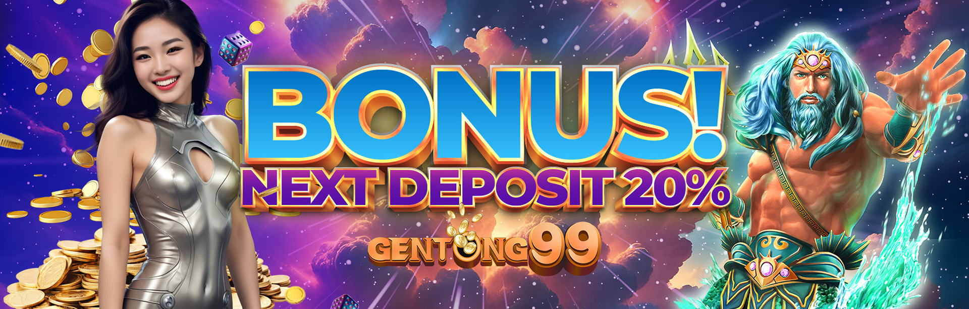 BONUS NEXT DEPOSIT 20%